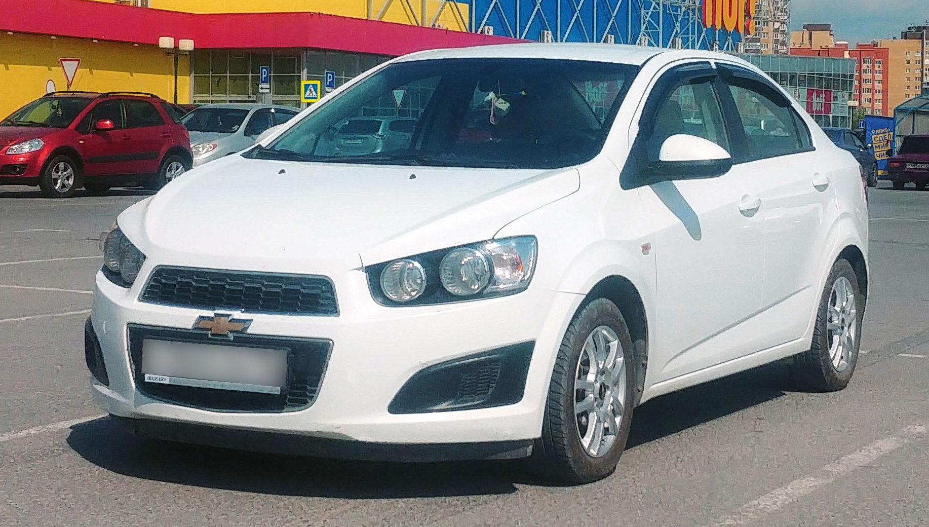 Прокат Chevrolet Aveo в Набережных Челнах без водителя - 1700 в день